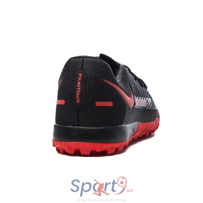 Nike Phantom GT Academy TF Black X Chile Red - Black/Chile Red/Dark Smoke Grey